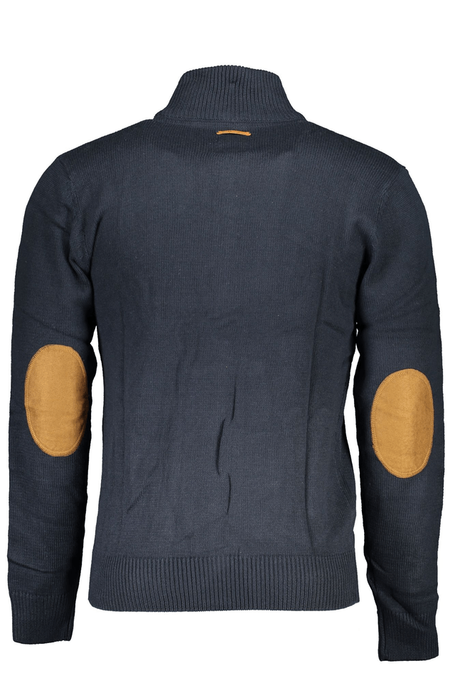 6164GIAN MARCO VENTURI MAGLIA UOMO BLU