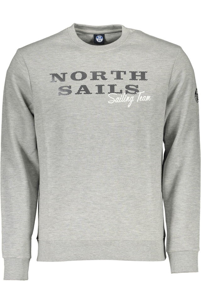 2406NORTH SAILS FELPA SENZA ZIP UOMO GRIGIO