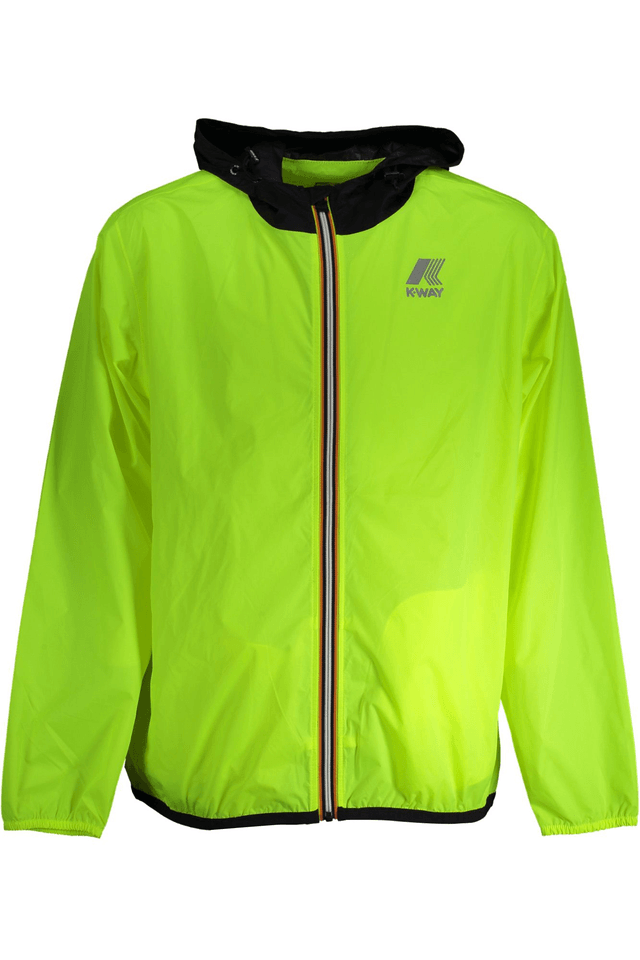 9163K-WAY GIACCA SPORTIVA UOMO GIALLO