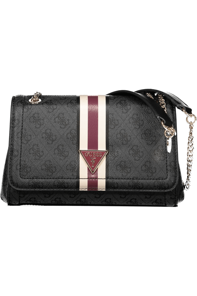 10441GUESS JEANS BORSA DONNA NERO