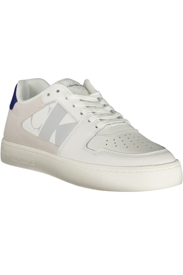 9866CALVIN KLEIN CALZATURA SPORTIVA UOMO BIANCO