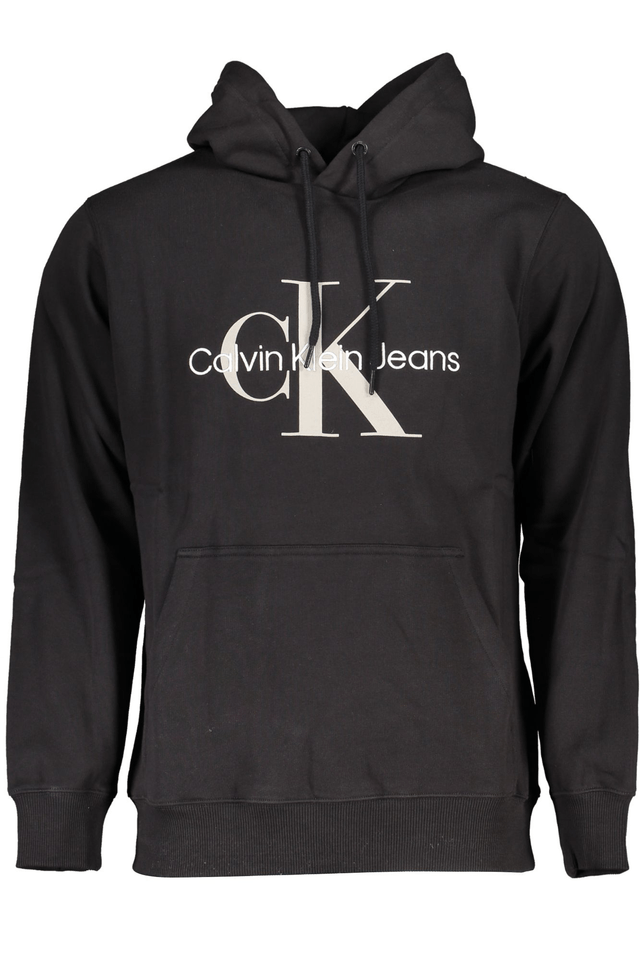 5501CALVIN KLEIN FELPA SENZA ZIP UOMO NERO