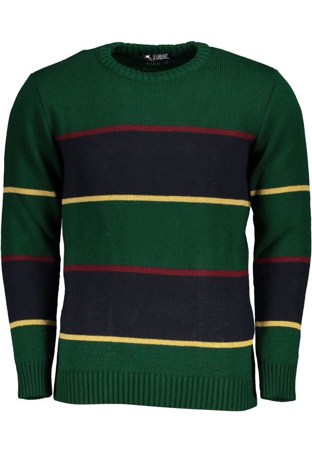 6029U.S. GRAND POLO MAGLIONE UOMO VERDE