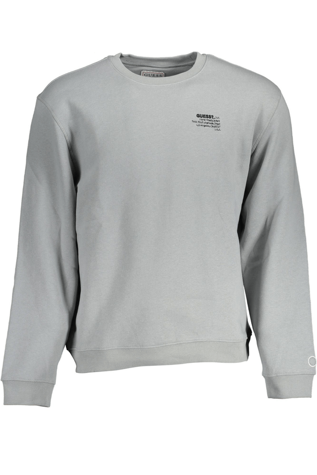 621GUESS JEANS FELPA SENZA ZIP UOMO GRIGIO