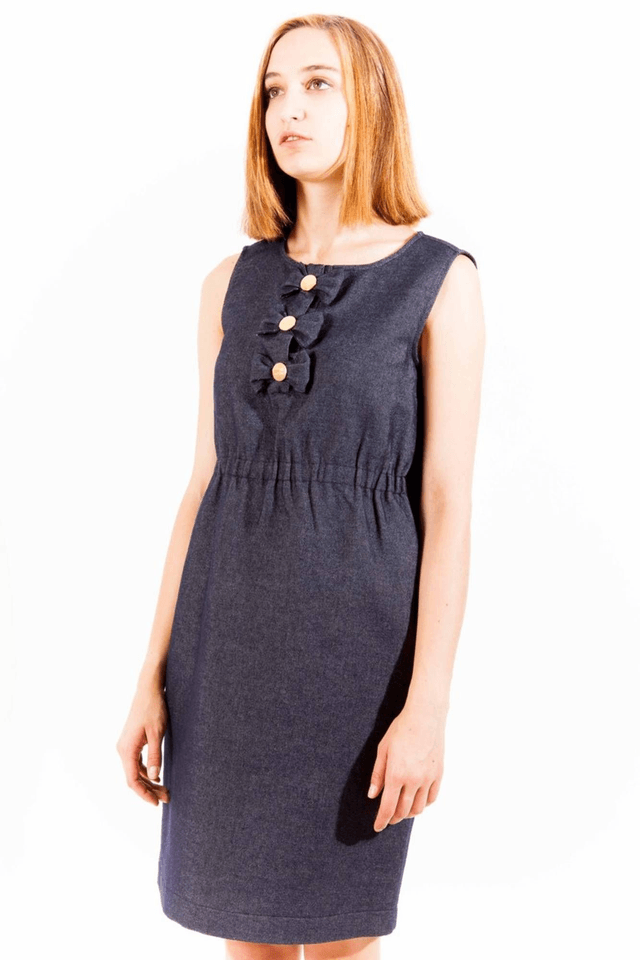 170LOVE MOSCHINO ABITO CORTO DONNA BLU