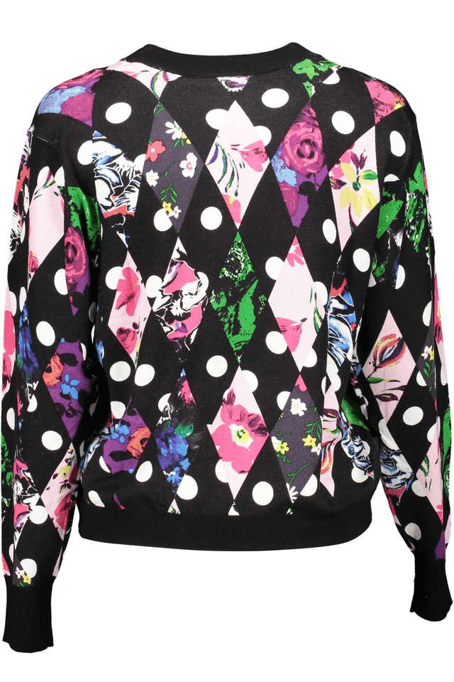 1200DESIGUAL MAGLIA DONNA NERO