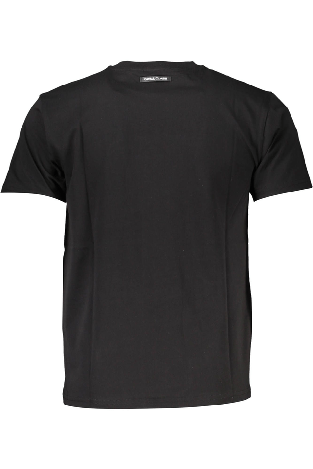4163CAVALLI CLASS T-SHIRT MANICHE CORTE UOMO NERO