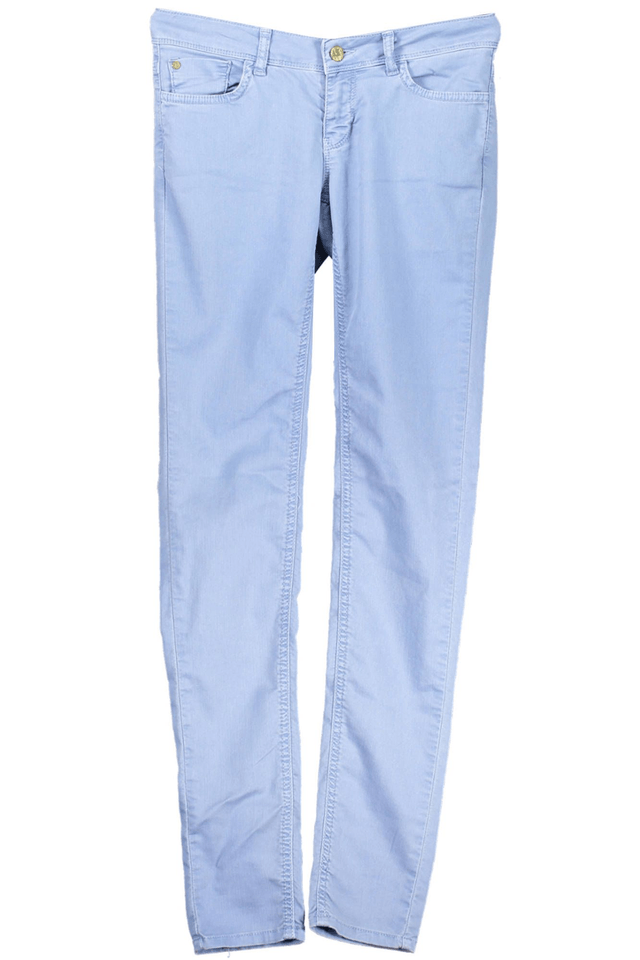 3527FRACOMINA PANTALONE DONNA AZZURRO