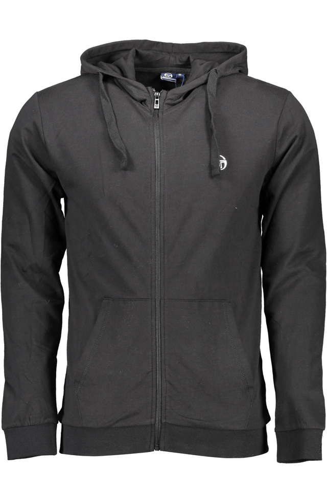 1274SERGIO TACCHINI FELPA CON ZIP UOMO NERO