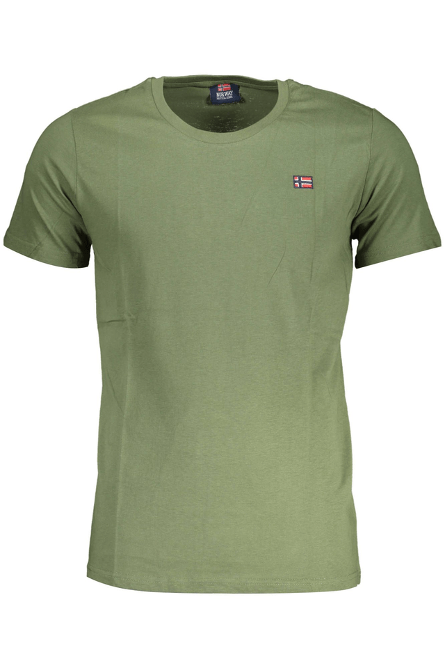 3937NORWAY 1963 T-SHIRT MANICHE CORTE UOMO VERDE