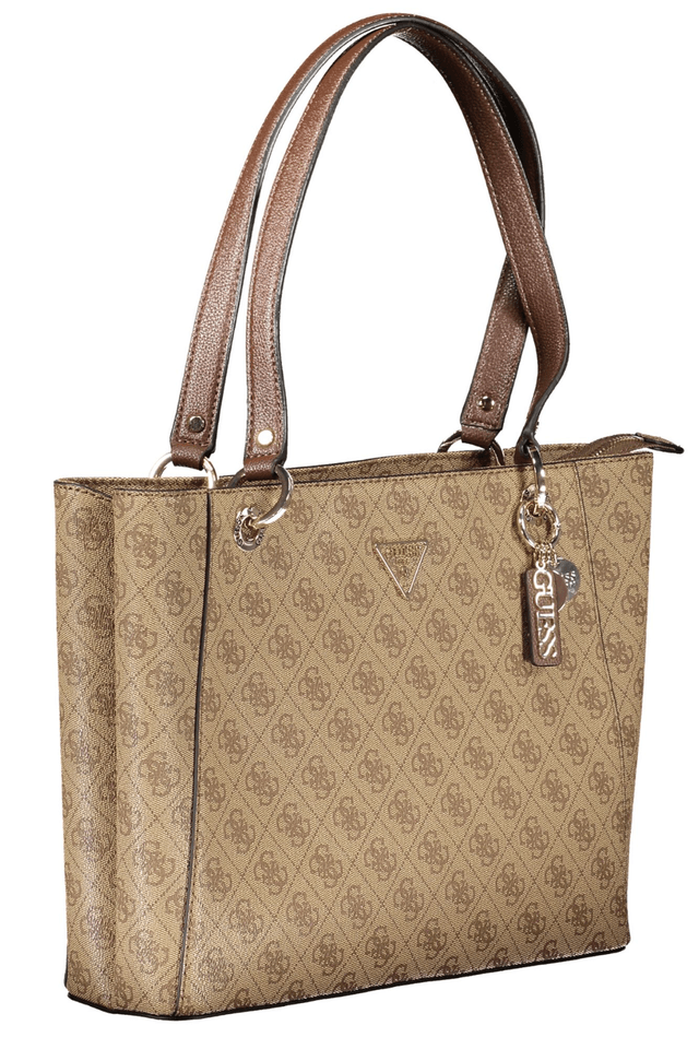 5160GUESS JEANS BORSA DONNA BEIGE