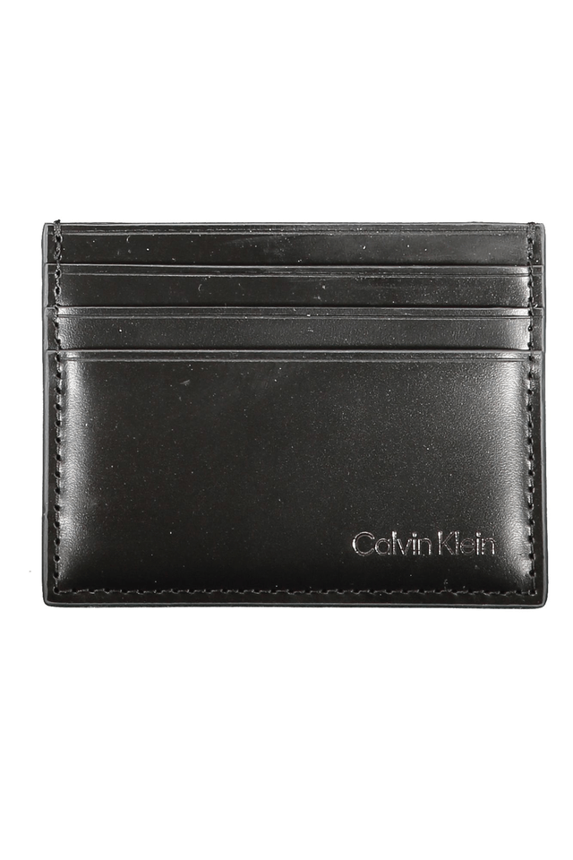 9466CALVIN KLEIN PORTAFOGLIO UOMO NERO