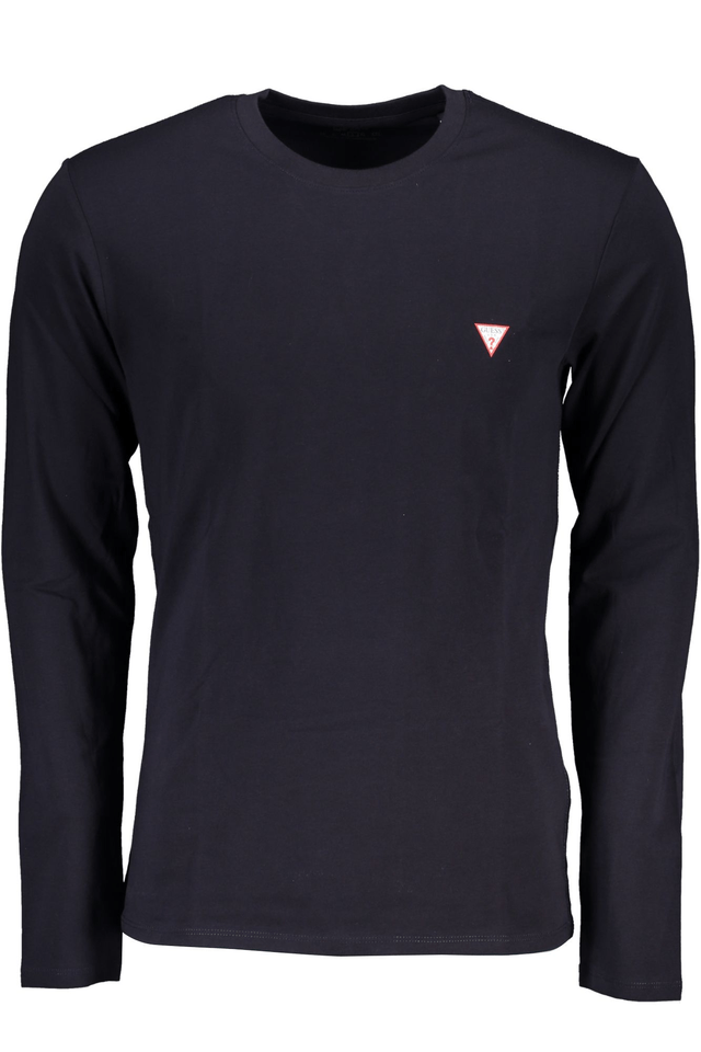 7445GUESS JEANS T-SHIRT MANICHE LUNGHE UOMO BLU