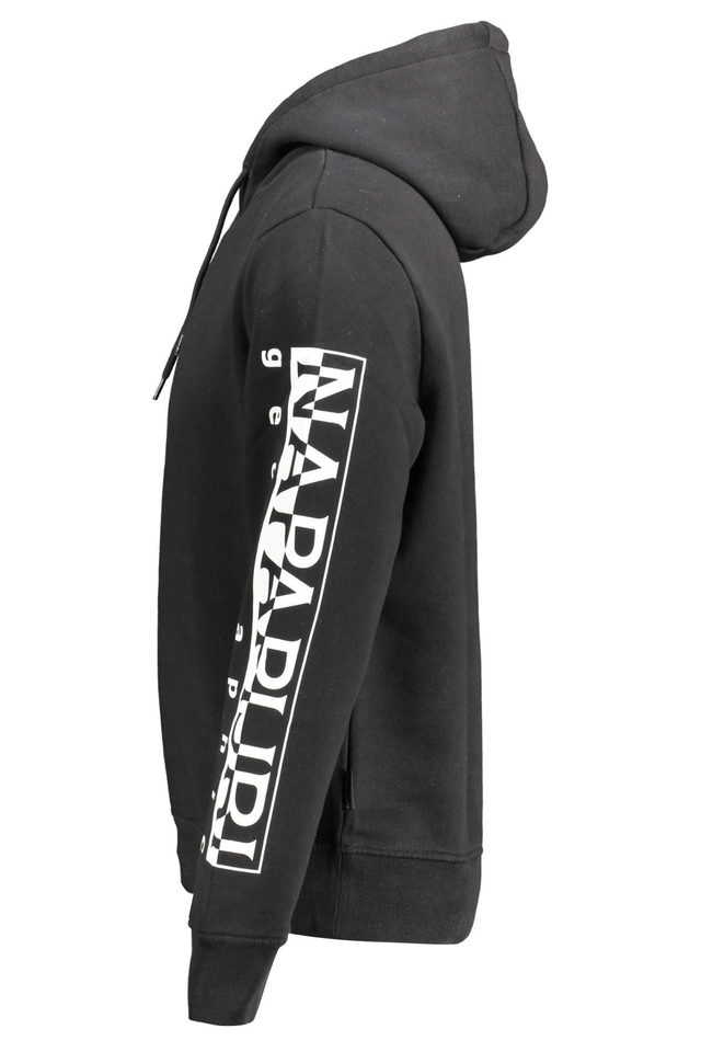 2119NAPAPIJRI FELPA SENZA ZIP UOMO NERO