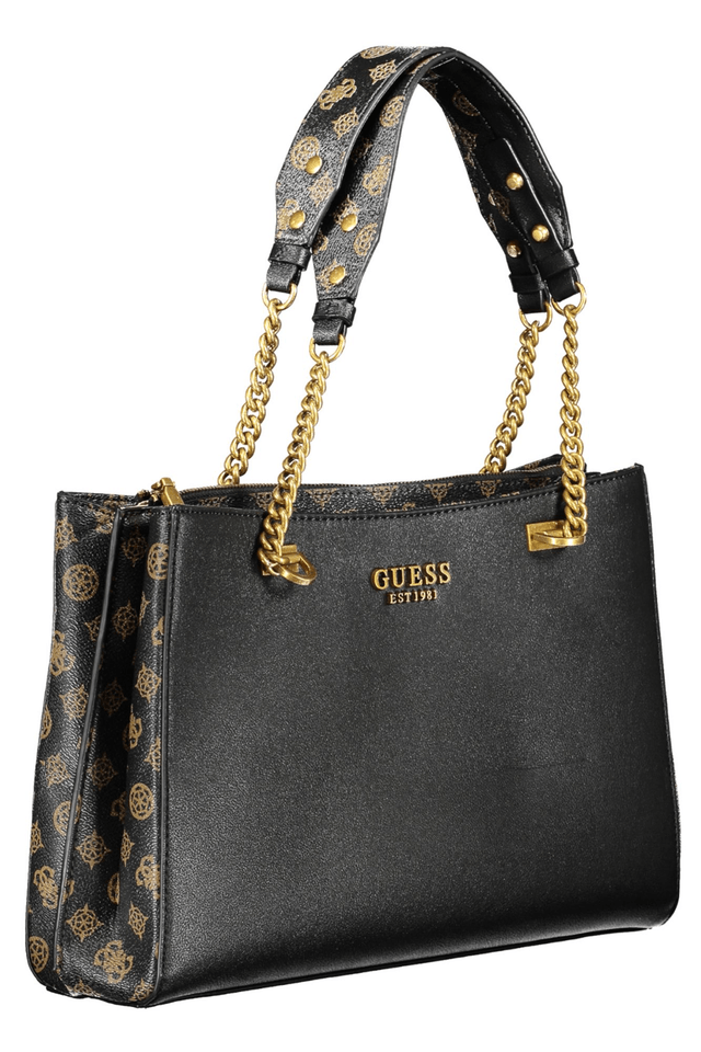 5061GUESS JEANS BORSA DONNA NERO