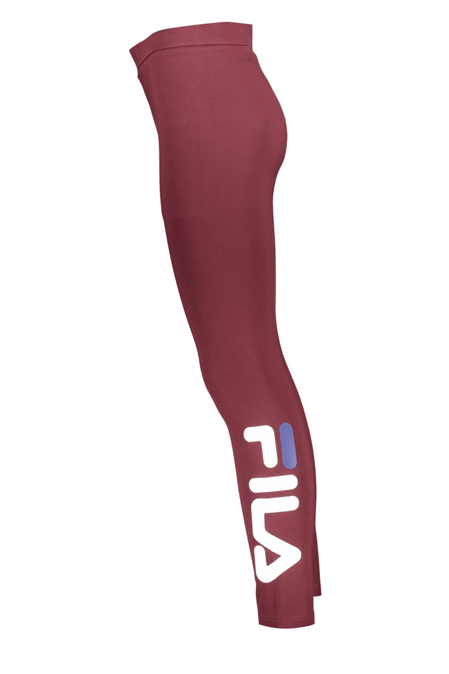 6110FILA LEGGINS DONNA ROSSO