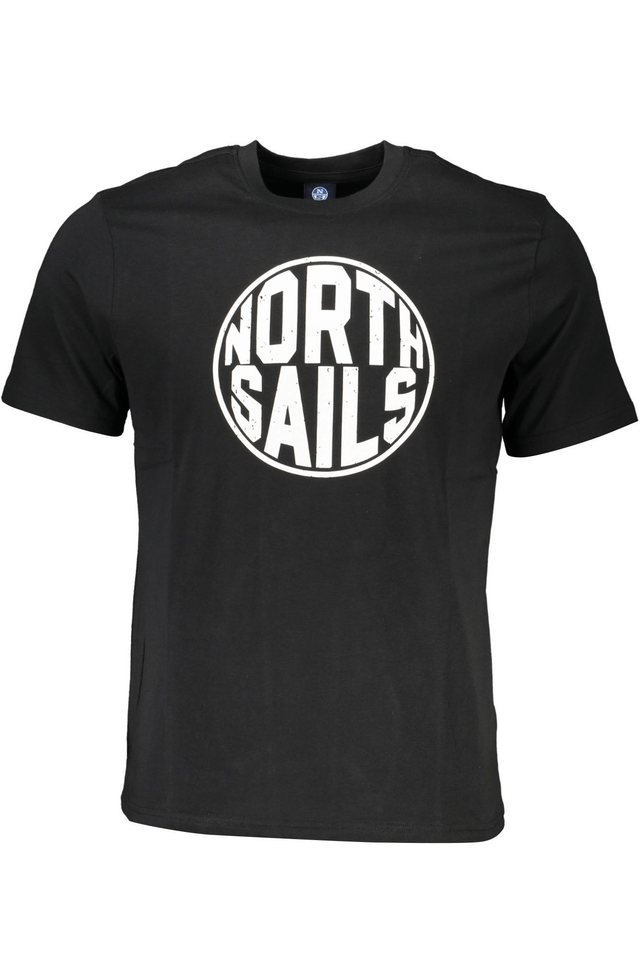 7098NORTH SAILS T-SHIRT MANICHE CORTE UOMO NERO