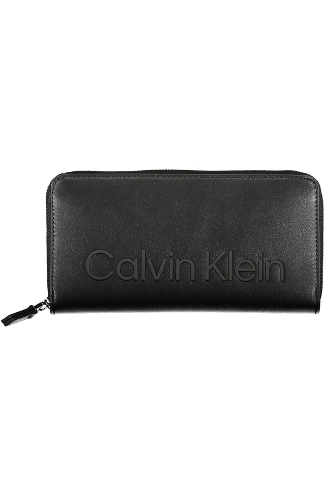 2841CALVIN KLEIN PORTAFOGLIO DONNA NERO