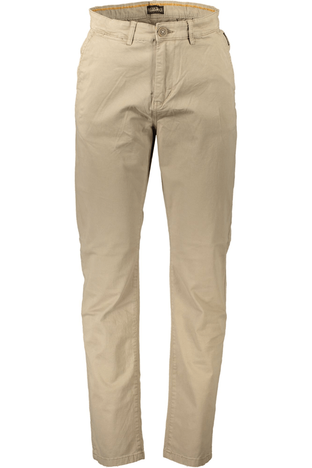 5734NAPAPIJRI PANTALONE UOMO BEIGE