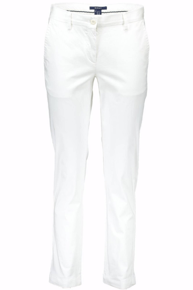 431GANT PANTALONE DONNA BIANCO