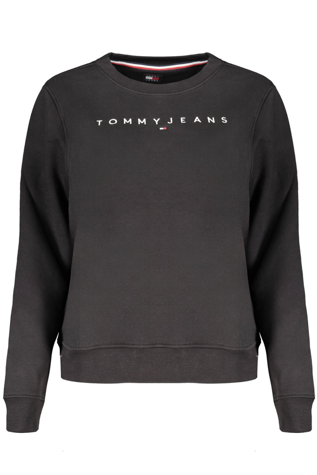 TOMMY HILFIGER FELPA SENZA ZIP DONNA NERO