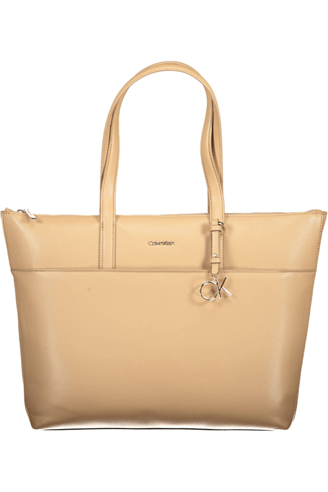 2886CALVIN KLEIN BORSA DONNA BEIGE