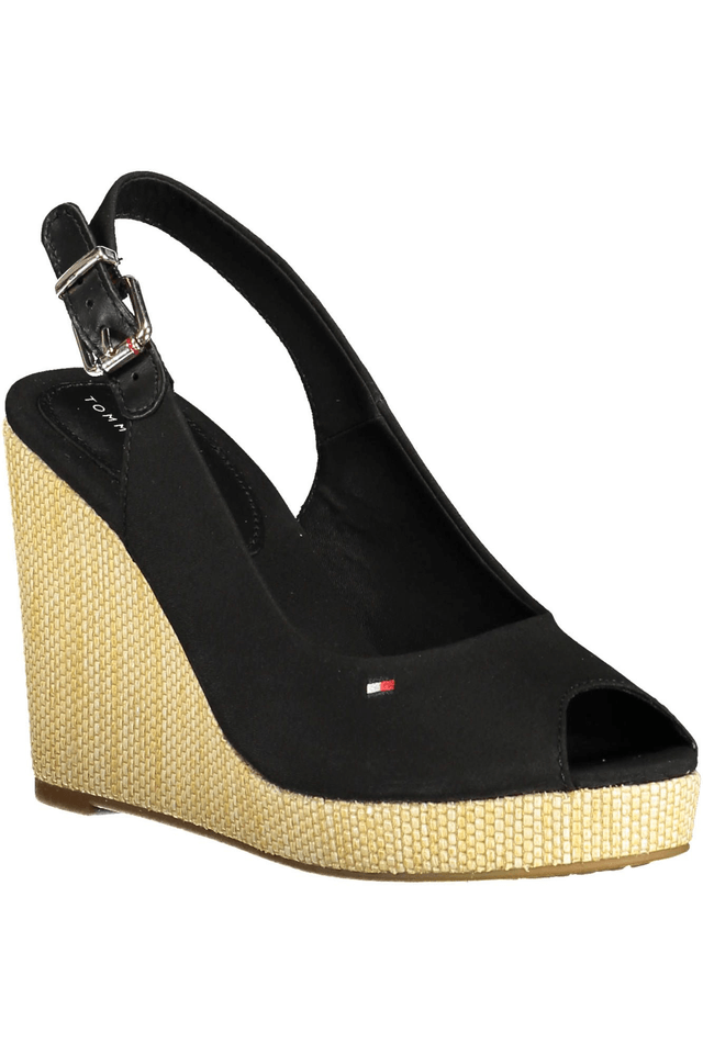 1857TOMMY HILFIGER CALZATURA SANDALO DONNA NERO