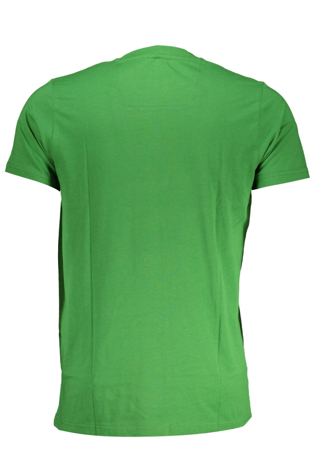 7814CAVALLI CLASS T-SHIRT MANICHE CORTE UOMO VERDE