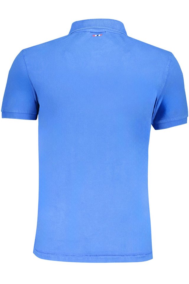 9121NAPAPIJRI POLO MANICHE CORTE UOMO BLU