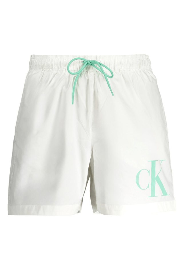 8854CALVIN KLEIN COSTUME PARTE SOTTO UOMO BIANCO