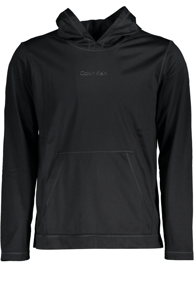 7000CALVIN KLEIN FELPA SENZA ZIP UOMO NERO