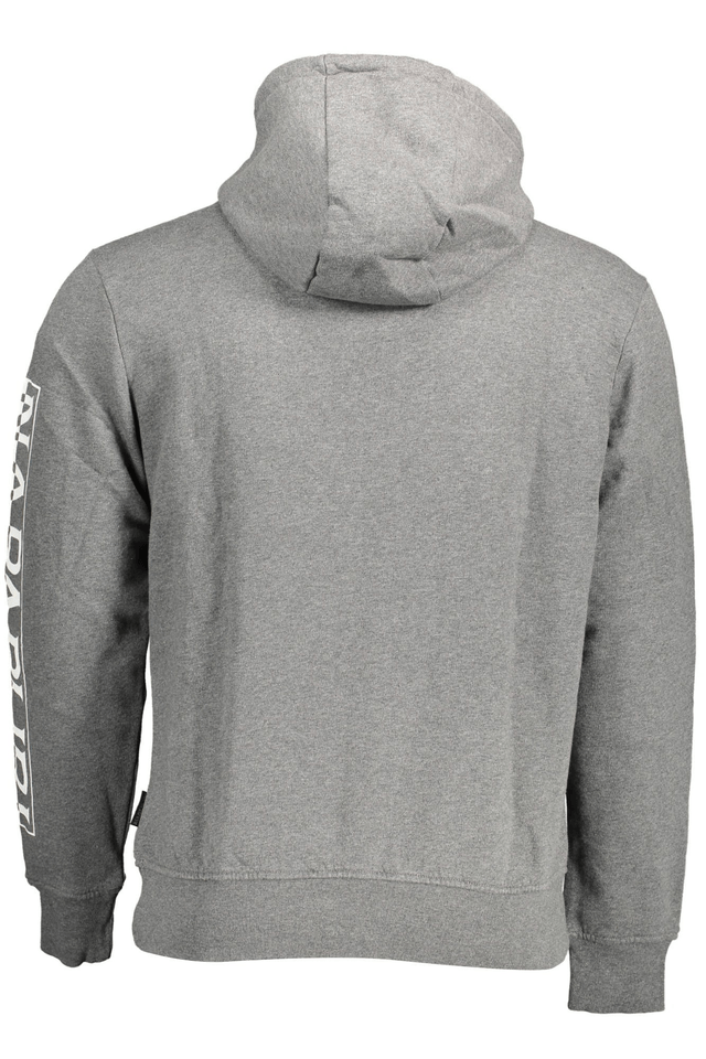 2115NAPAPIJRI FELPA SENZA ZIP UOMO GRIGIO