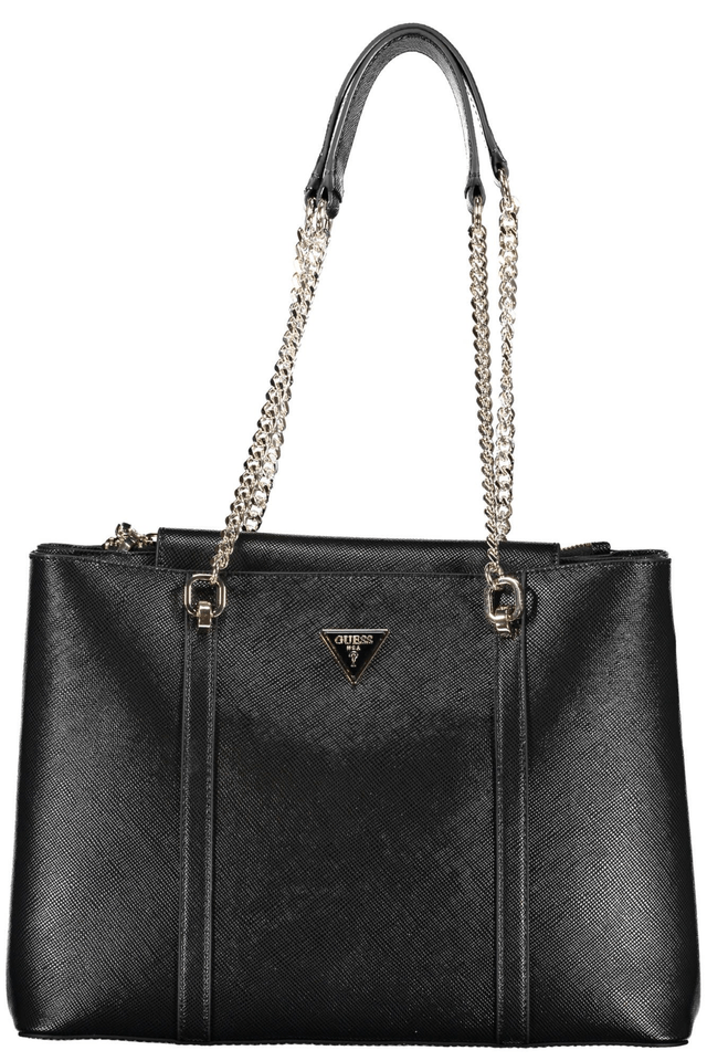 4571GUESS JEANS BORSA DONNA NERO