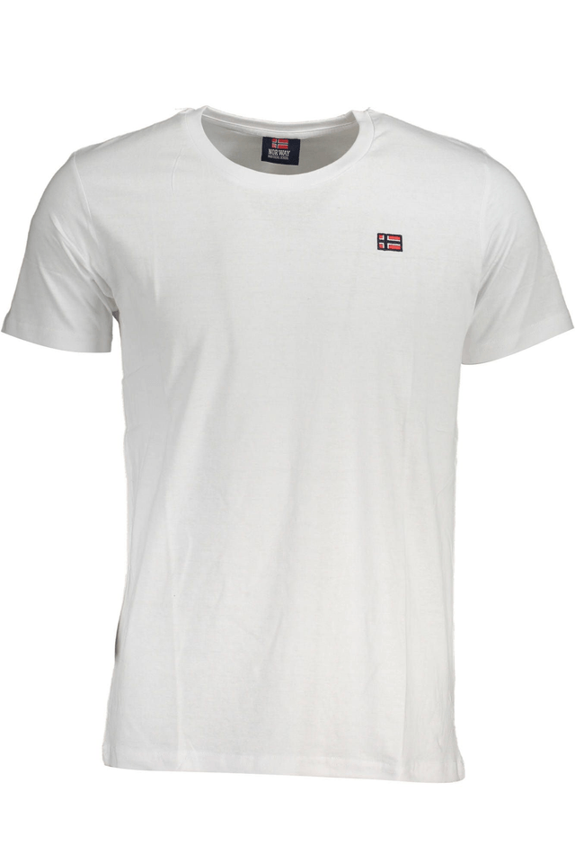 3948NORWAY 1963 T-SHIRT MANICHE CORTE UOMO BIANCO