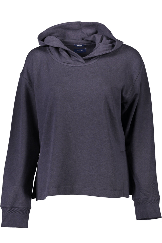 1117GANT FELPA SENZA ZIP DONNA BLU