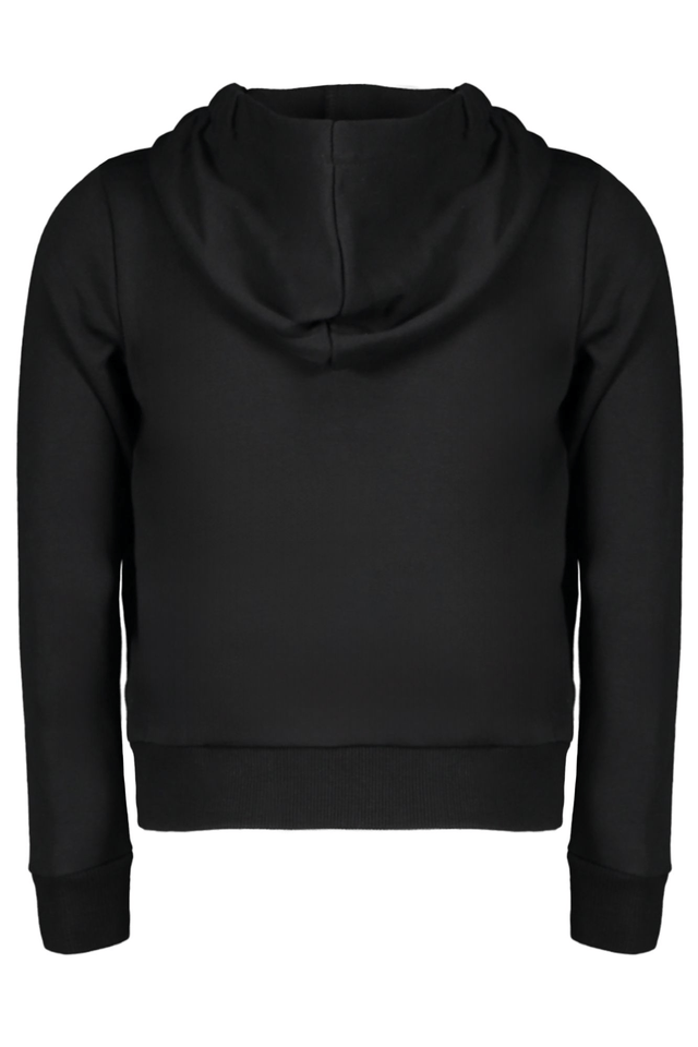 9101K-WAY FELPA CON ZIP BAMBINO NERO