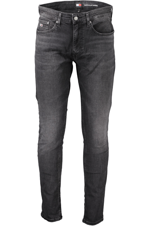 6983TOMMY HILFIGER JEANS DENIM UOMO NERO