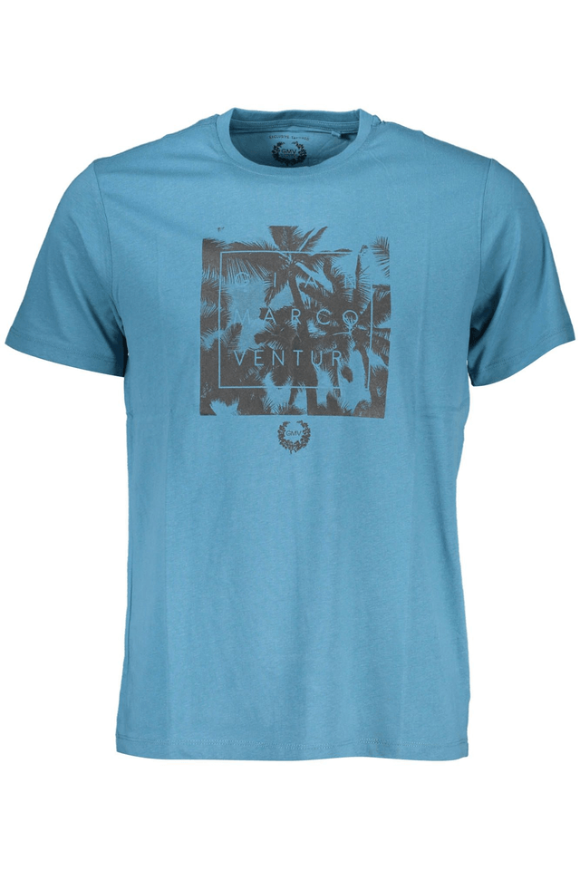4051GIAN MARCO VENTURI T-SHIRT MANICHE CORTE UOMO BLU