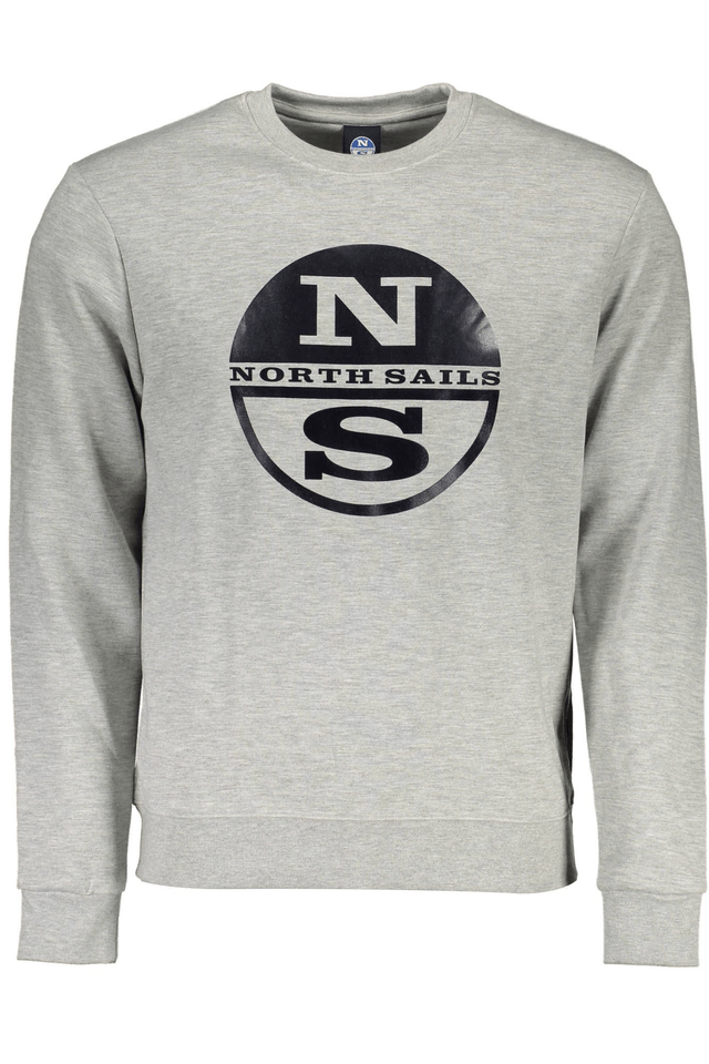 2423NORTH SAILS FELPA SENZA ZIP UOMO GRIGIO
