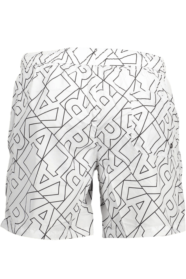 1886KARL LAGERFELD BEACHWEAR COSTUME PARTE SOTTO UOMO BIANCO