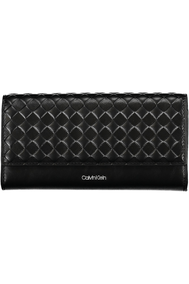 9354CALVIN KLEIN PORTAFOGLIO DONNA NERO