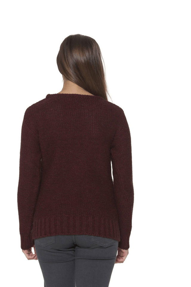 527FRED PERRY MAGLIONE DONNA ROSSO