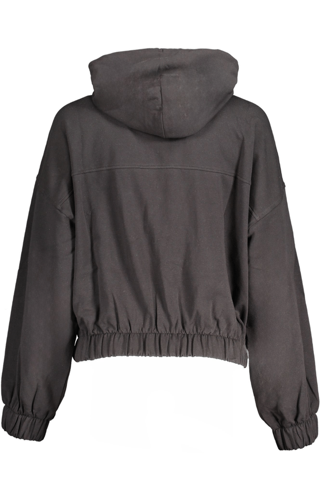 9746TOMMY HILFIGER FELPA SENZA ZIP DONNA NERO