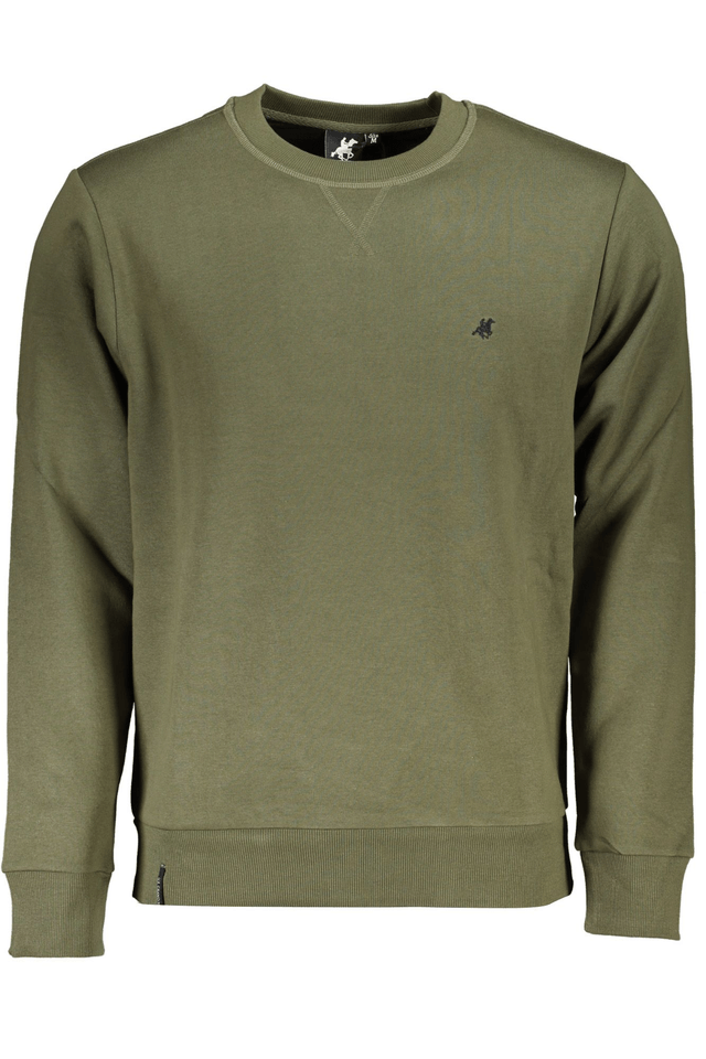 4849U.S. GRAND POLO FELPA SENZA ZIP UOMO VERDE