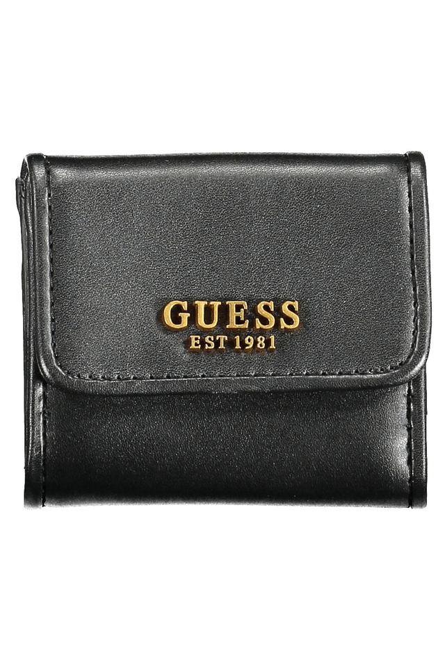 2073GUESS JEANS PORTAFOGLIO DONNA NERO