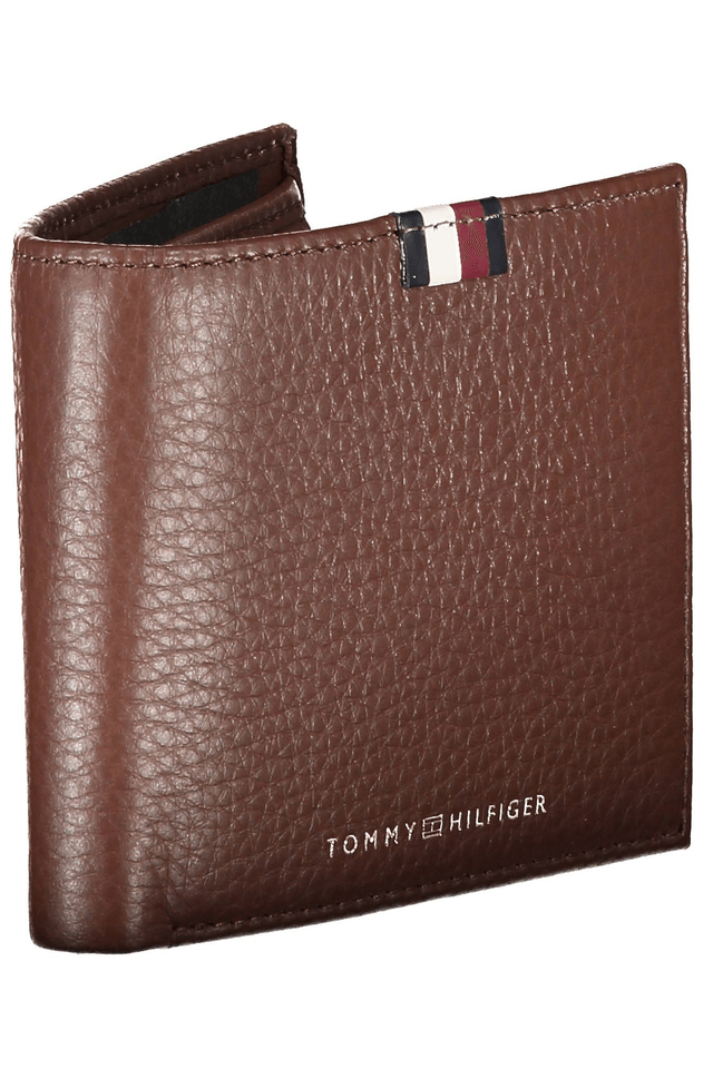 4482TOMMY HILFIGER PORTAFOGLIO UOMO MARRONE