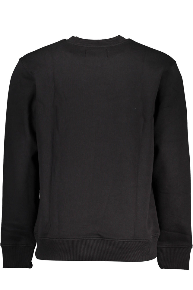 4641CALVIN KLEIN FELPA SENZA ZIP UOMO NERO