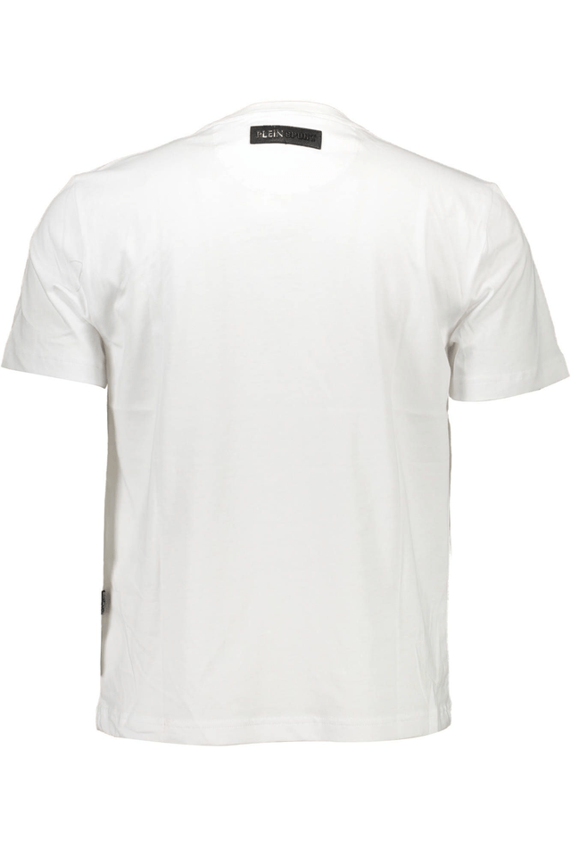 1237PLEIN SPORT T-SHIRT MANICHE CORTE UOMO BIANCO