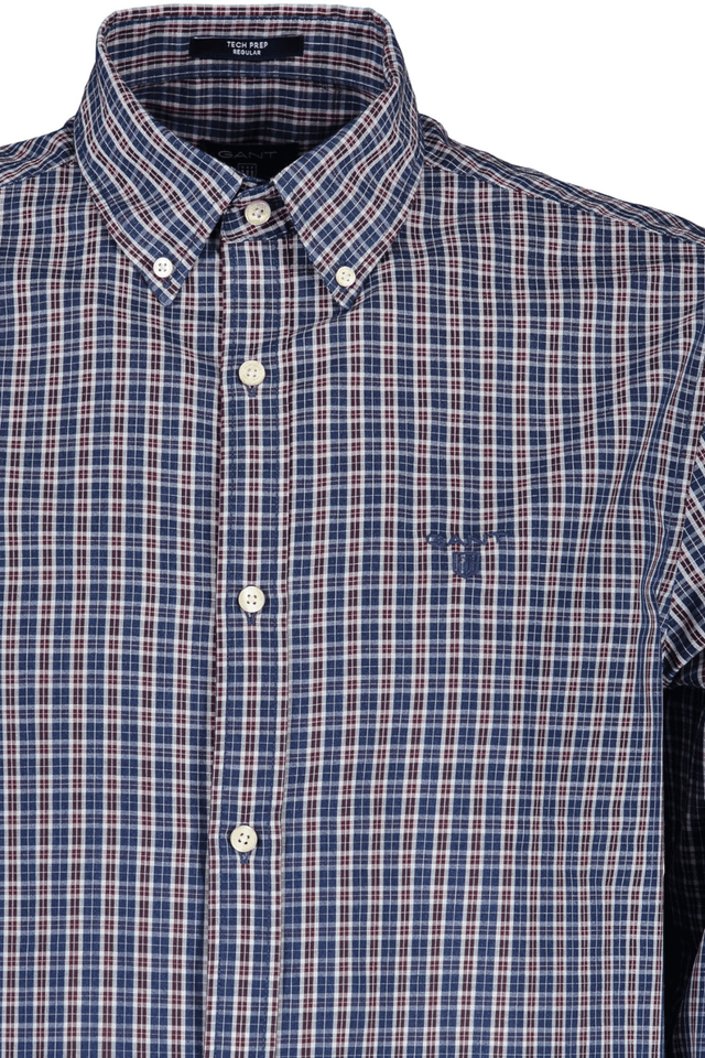 228GANT CAMICIA MANICHE LUNGHE UOMO VIOLA