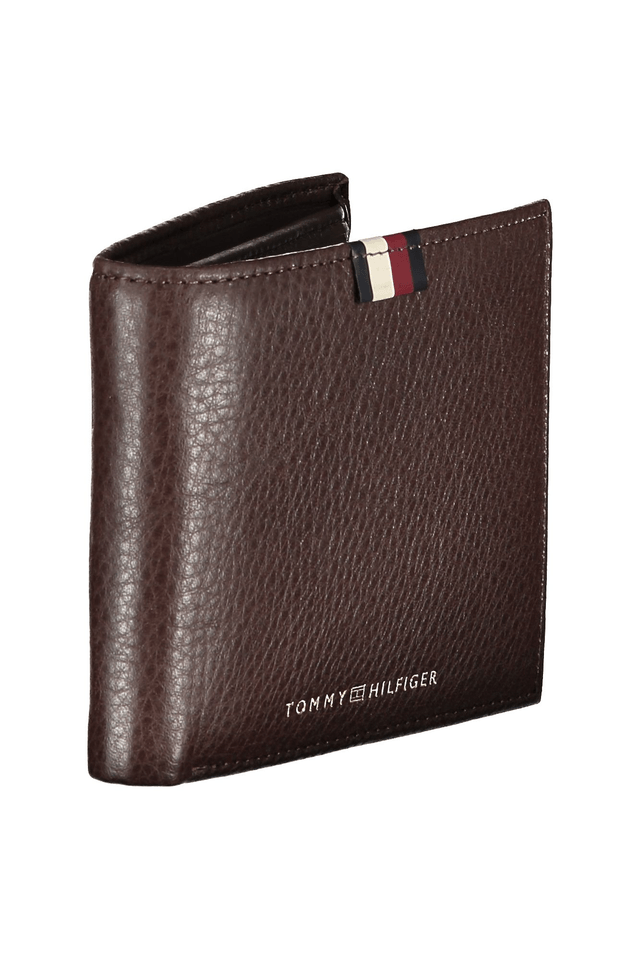 6266TOMMY HILFIGER PORTAFOGLIO UOMO MARRONE